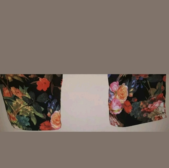 Baccini size 8 floral pants with drawstring NWT - Picture 2 of 8